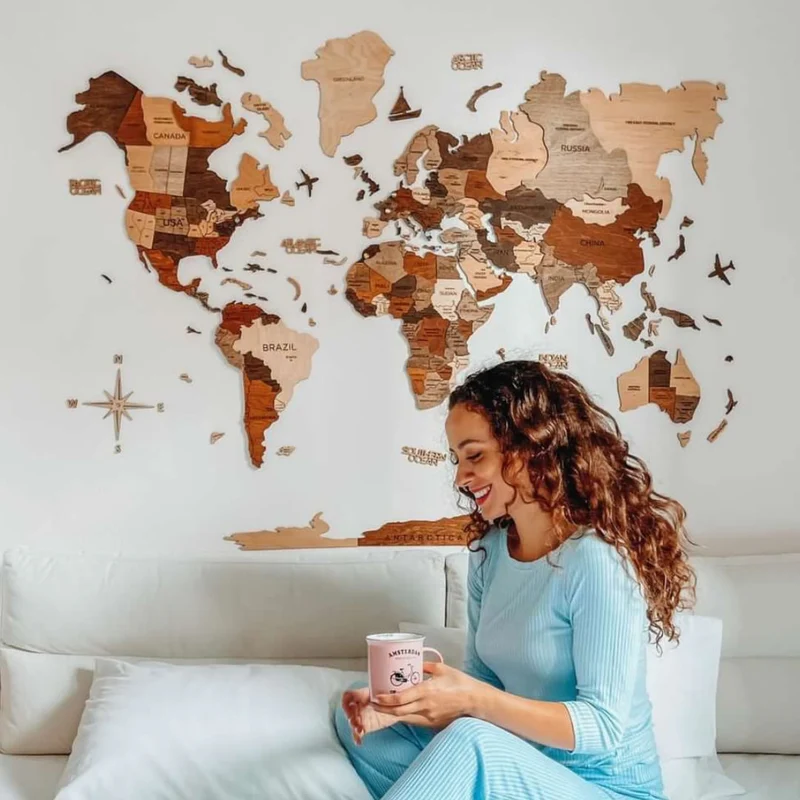 Turn Your Walls Into a Story: Why Enjoy The Wood World Maps Are More Than Just Home Décor