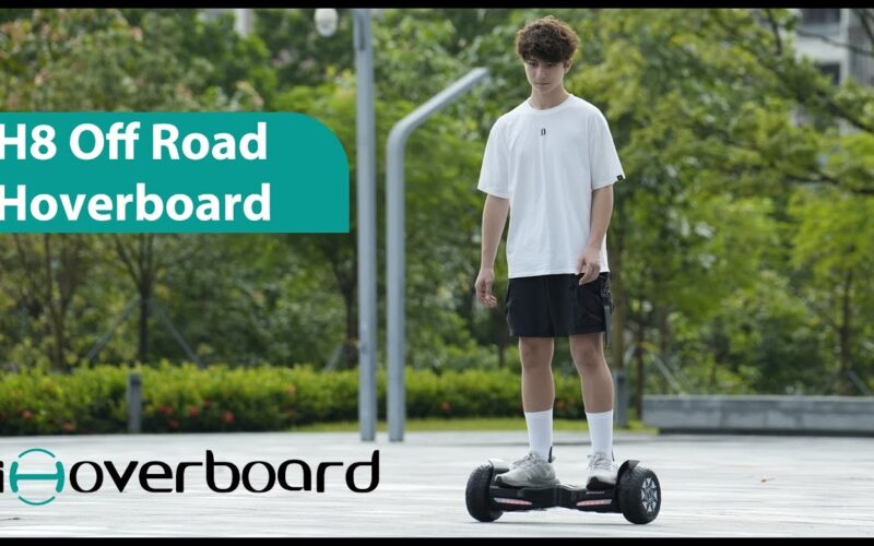 Abenteuer auf zwei Rädern: Warum das iHoverboard H8 LED Silber 8,5″ für mehr Fahrspaß sorgt