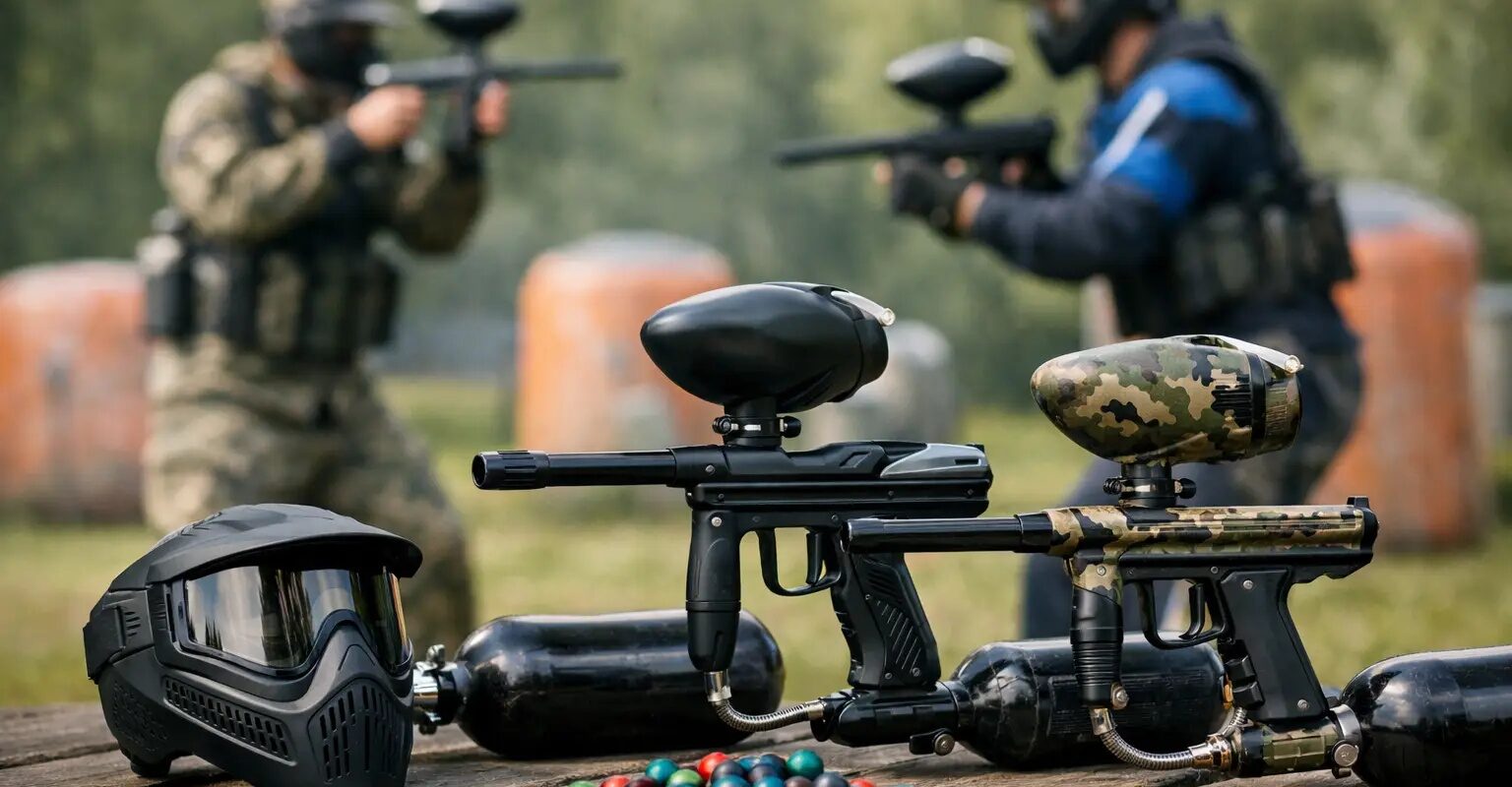 Understanding Paintball Markers: A Beginner’s Introduction to Their Features and Safe Use