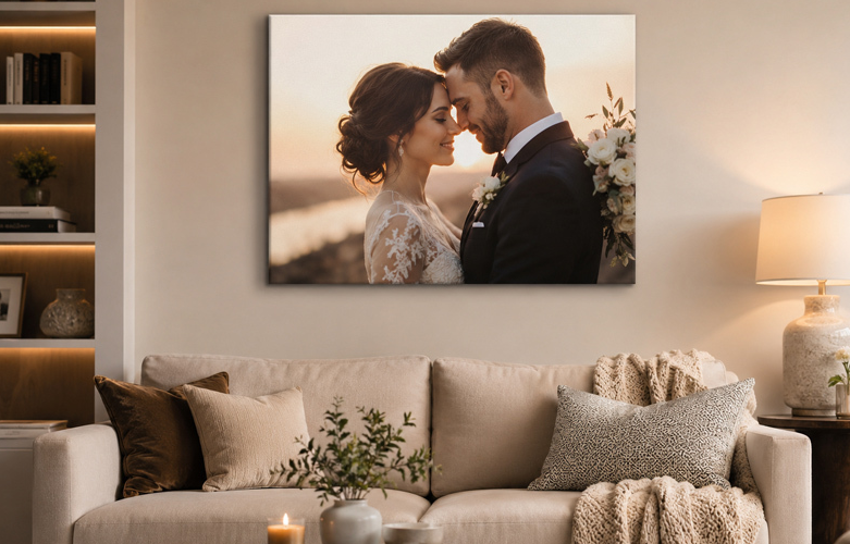 Turning Memories Into Gifts Custom Canvas Prints for People You Love