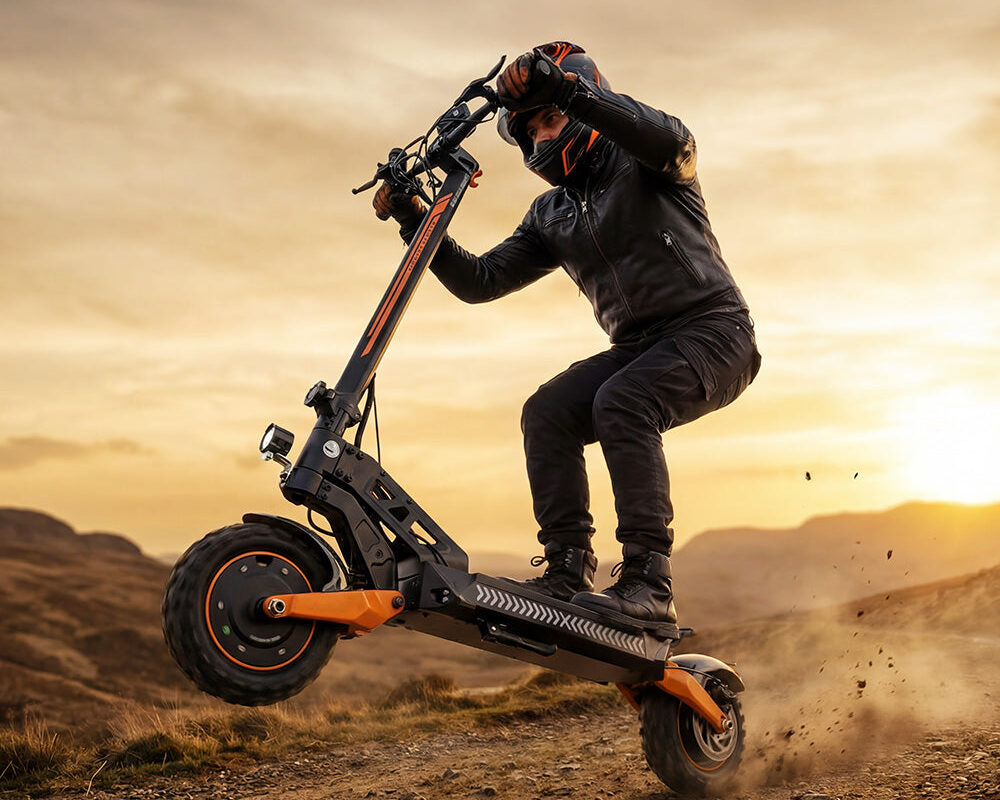 Weekend Adventures Beyond the City Electric Scooter Exploration and Freedom