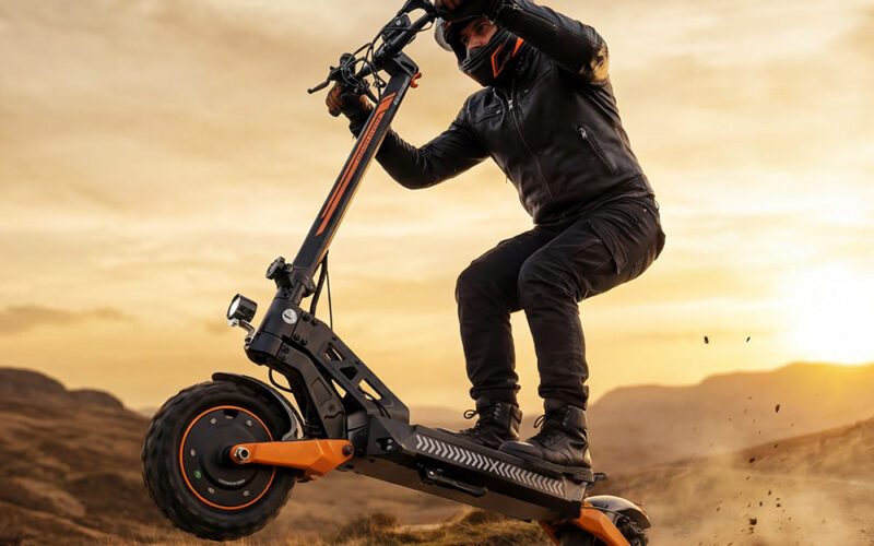 Weekend Adventures Beyond the City Electric Scooter Exploration and Freedom