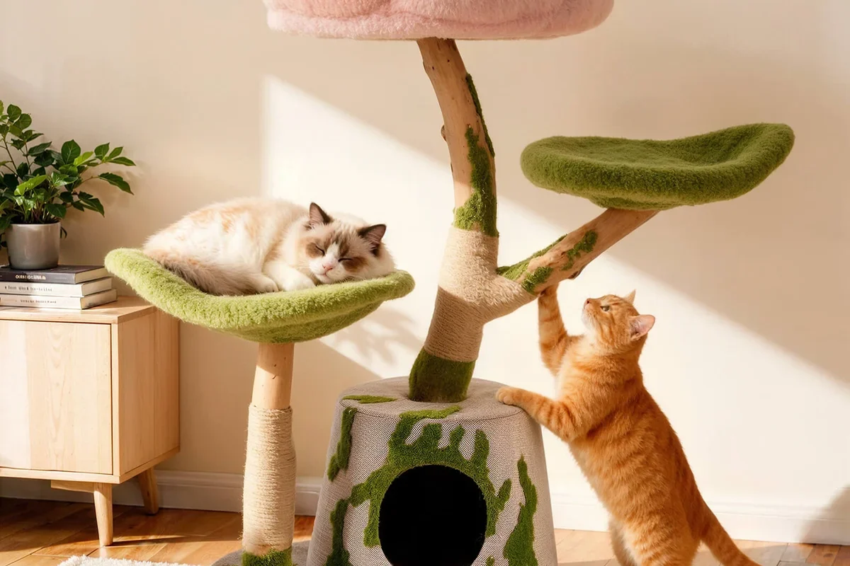 Why Happy & Polly Cat Trees Don’t Look Like Typical Cat Furniture