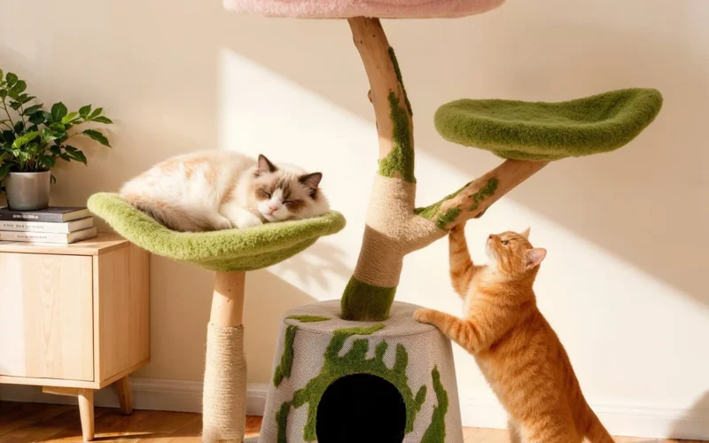 Why Happy & Polly Cat Trees Don’t Look Like Typical Cat Furniture