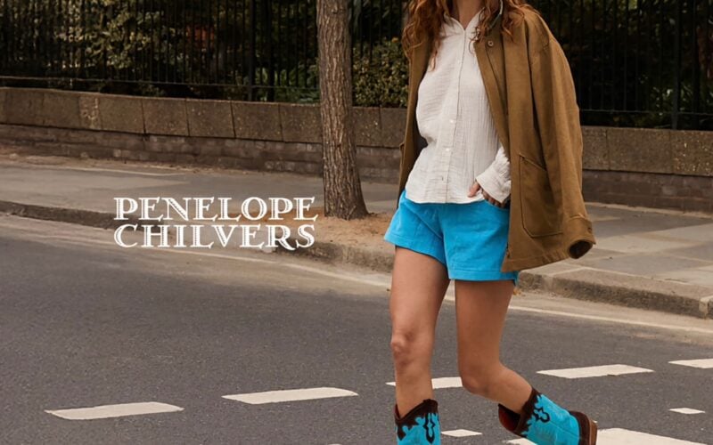 Penelope Chilvers Steps into Autumn with Velvet, Suede and Western Spirit