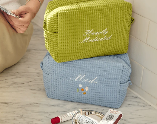 Abbode: Stylish Waffle Pouches for Simple and Beautiful Everyday Organisation