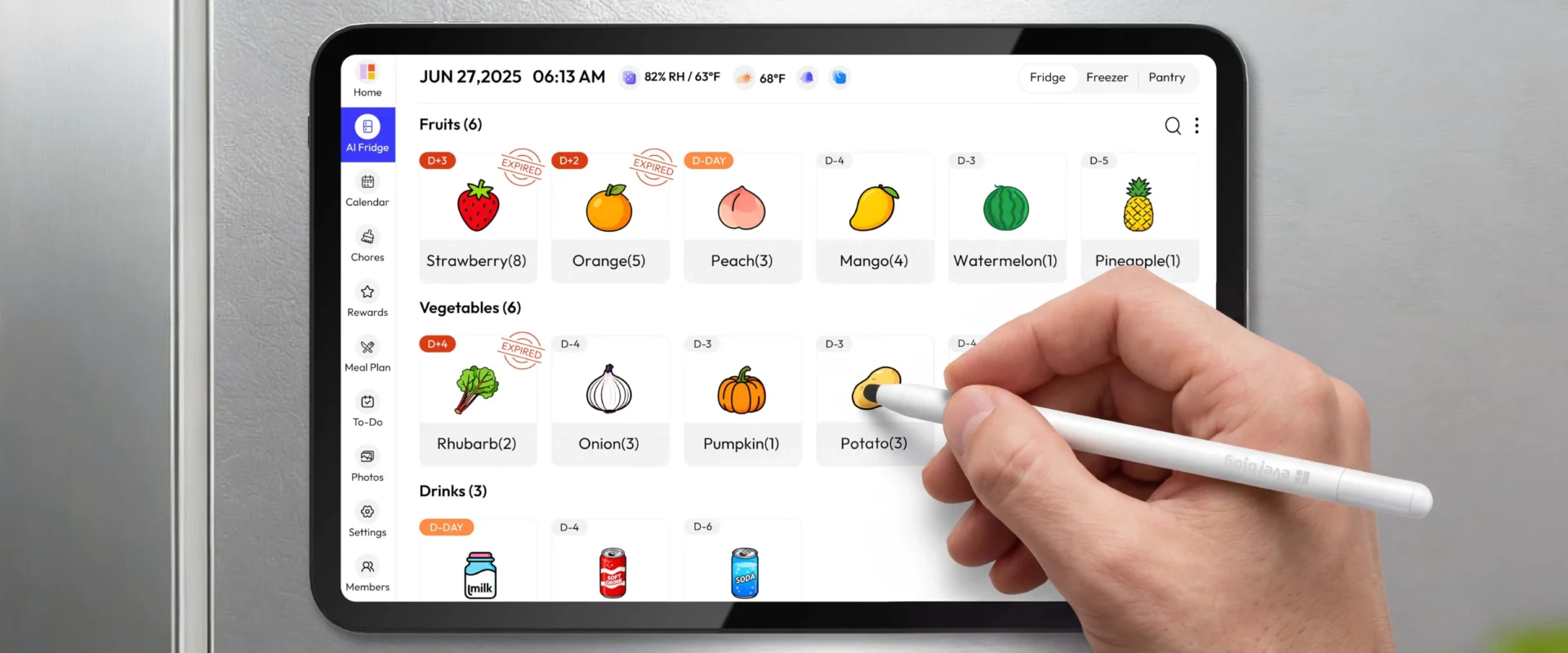 Everblog – AI Food Recognition, Fridge Management and Meal Planning for a Kitchen That Wastes Less and Plans Better
